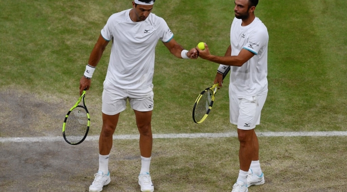 Juan Sebastián Cabal y Robert Farah ganadores en Wimbledon Juan Sebastián Cabal y Robert Farah ganadores en Wimbledon