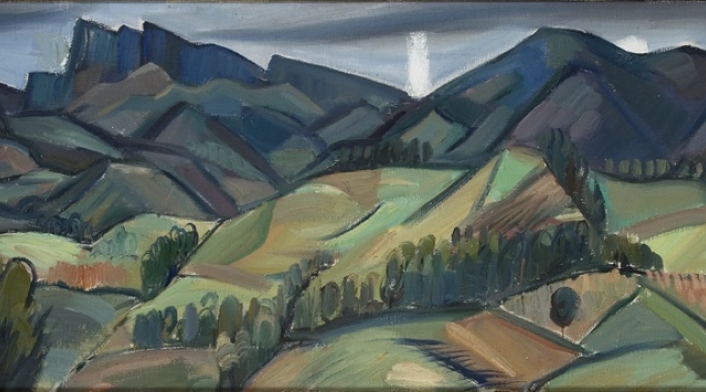 Paisaje, obra de Ignacio Gómez Jaramillo