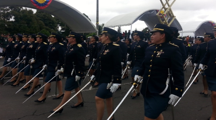 Desfile del 20 de julio en Bogotá