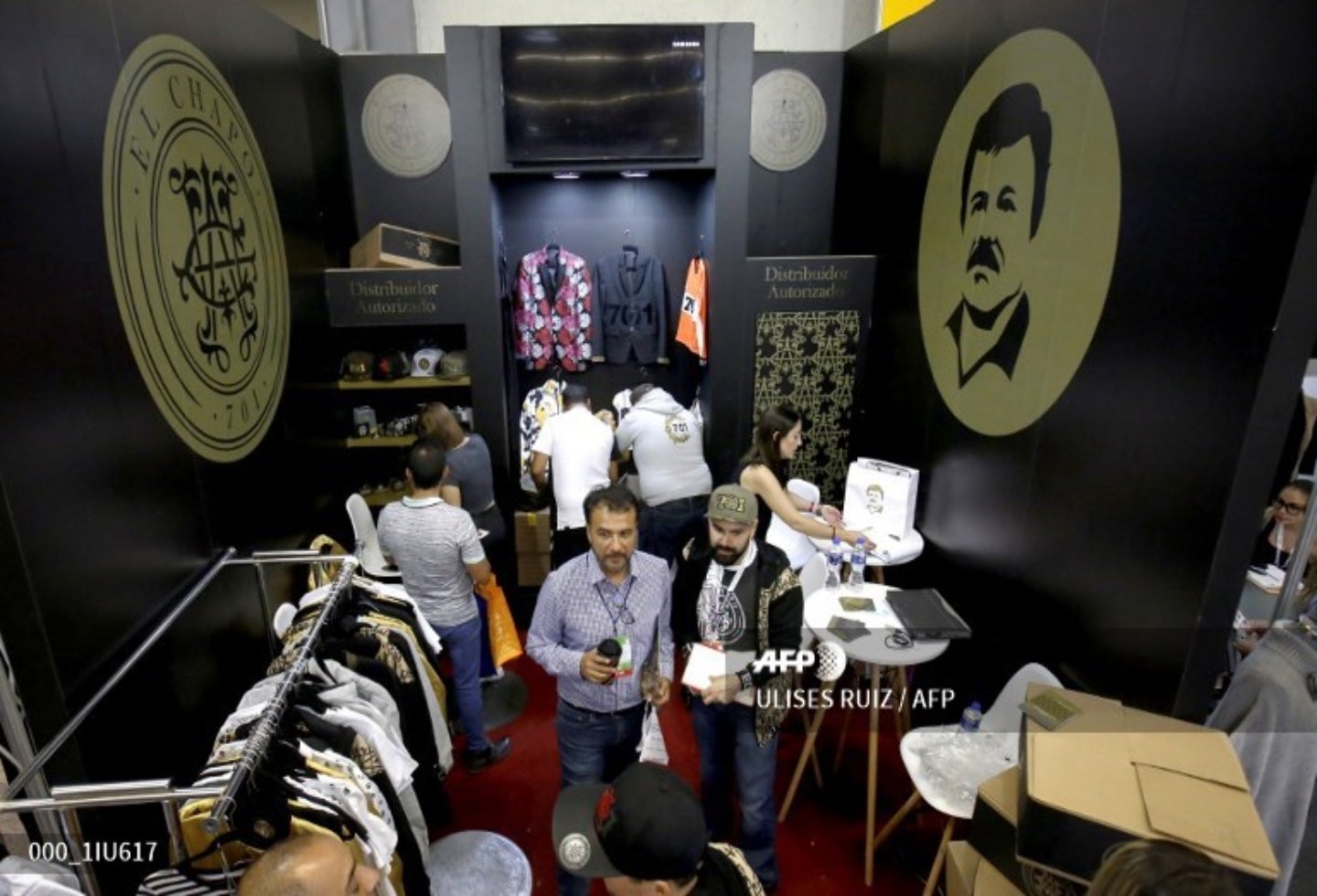 Prendas de ropa marca Chapo Guzmán