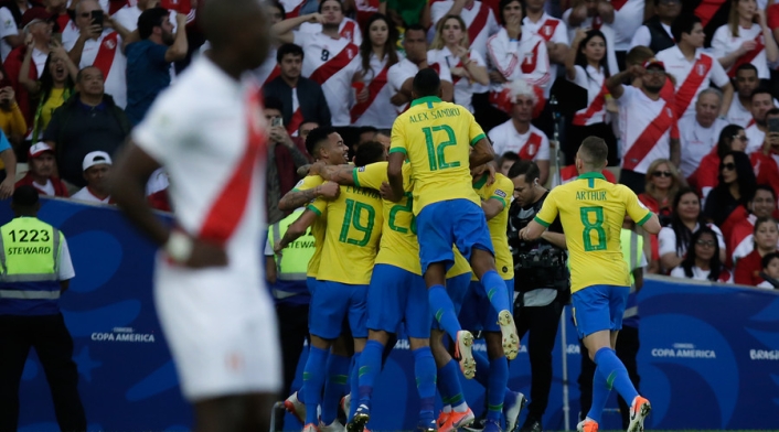 Brasil Vs Peru - Final de la Copa América AFP