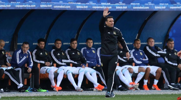 Lionel Scaloni, técnico de Argentina