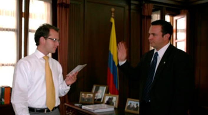 Andrés Felipe Arias y Andrés Darío Fernández Acosta