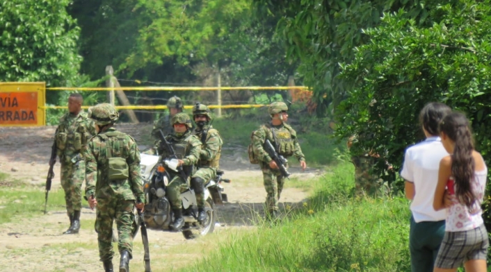 Escalada terrorista en el departamento de Arauca, dos atentados y un bloqueo de vías