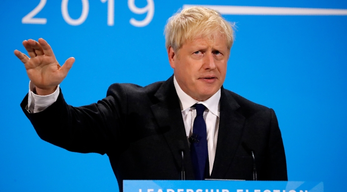 Boris Johnson, primer ministro británico