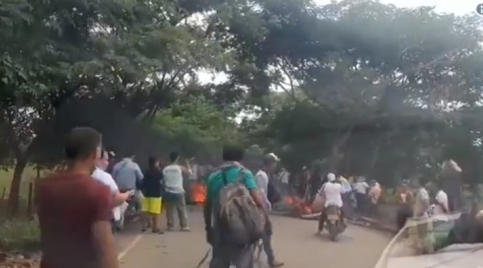 Protesta de campesinos