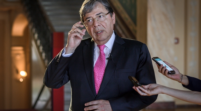 Carlos Holmes, canciller colombiano