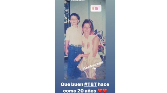 Así era Carolina Cruz hace 20 años. Así era Carolina Cruz hace 20 años.