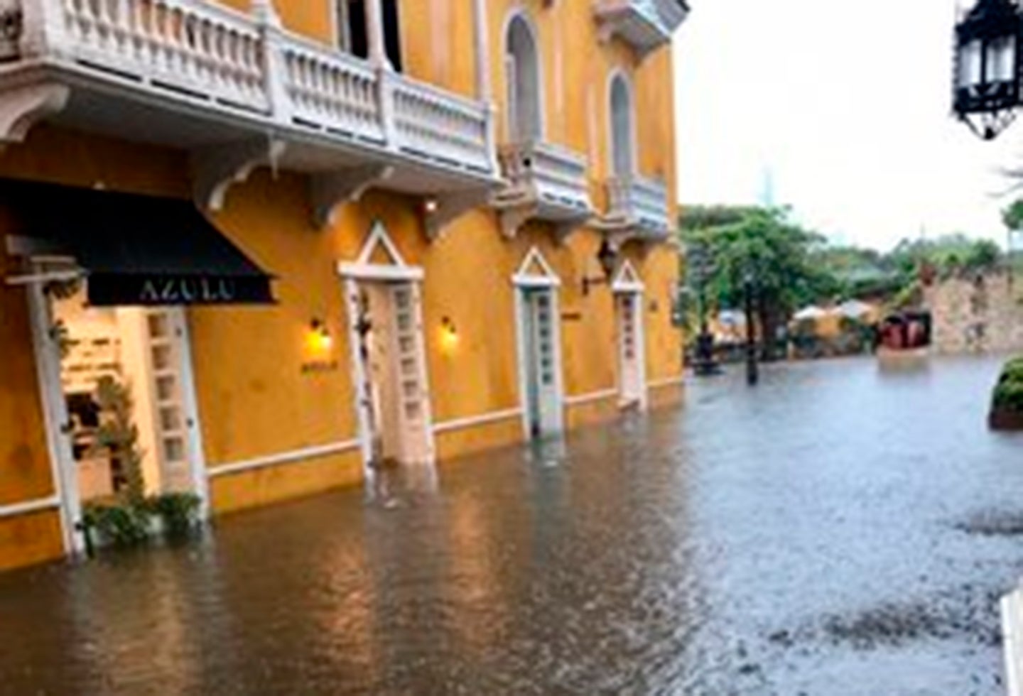 Cartagena, luego del aguacero