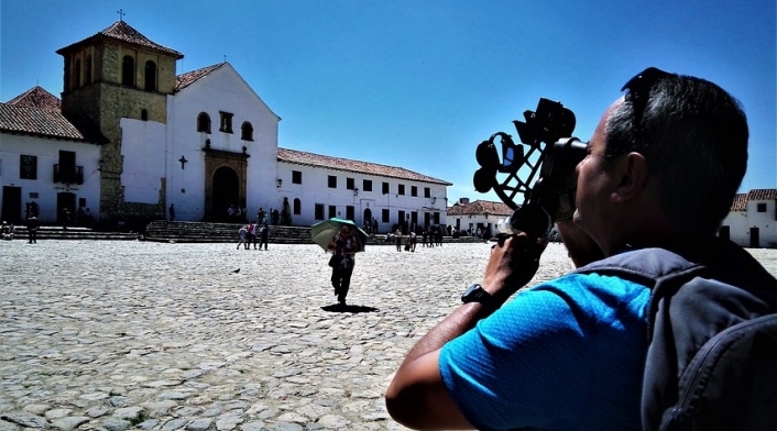 Plaza principal de Villa de Leyva.