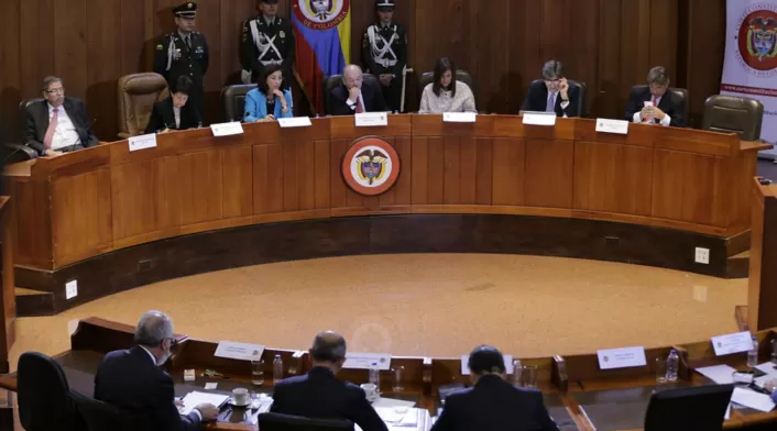 Audiencia en la Corte Constitucional Corte Constitucional
