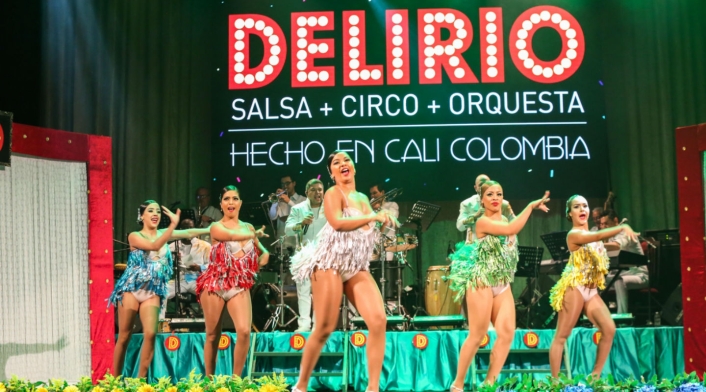 Delirio salsa presentó su show en Honduras