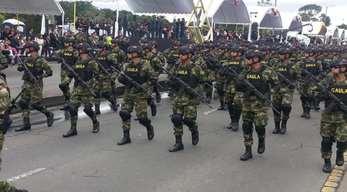 Desfile 20 de julio en Bogotá