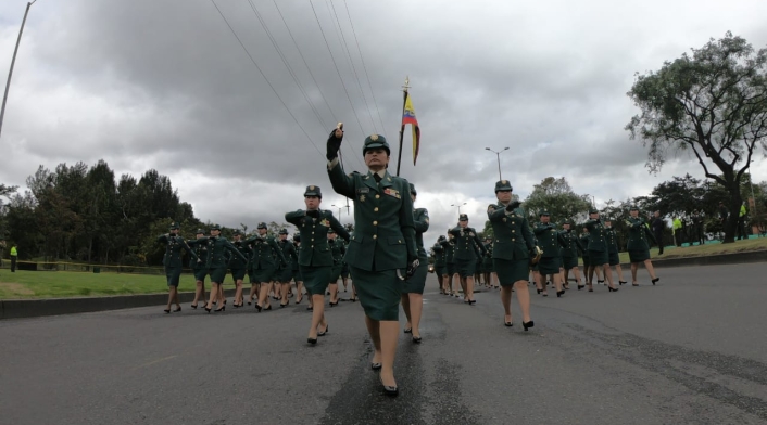 Desfile del 20 de Julio en Bogotá
