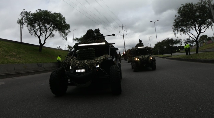 Desfile del 20 de Julio en Bogotá