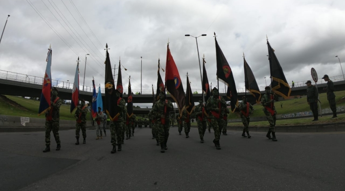 Desfile del 20 de Julio en Bogotá
