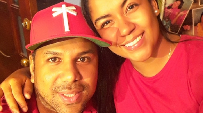Diomedes Dionisio Díaz y hermana