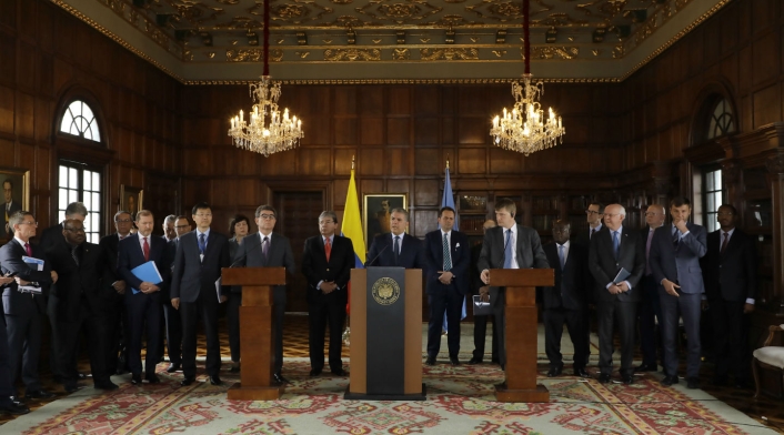 Iván Duque y la misión del Consejo de Seguridad de la ONU Iván Duque y la misión del Consejo de Seguridad de la ONU