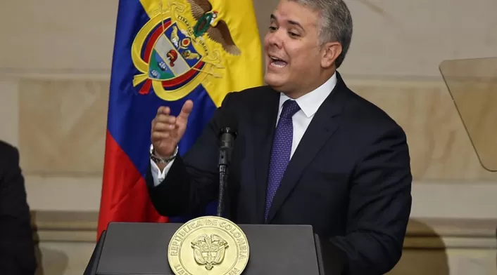 Iván Duque, presidente de la República. Iván Duque, presidente de la República.