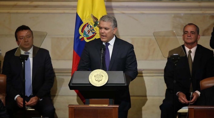 Iván Duque, presidente de la República.