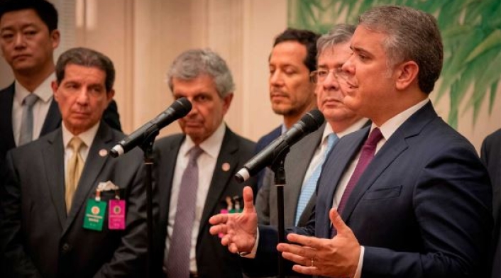 Presidente en China