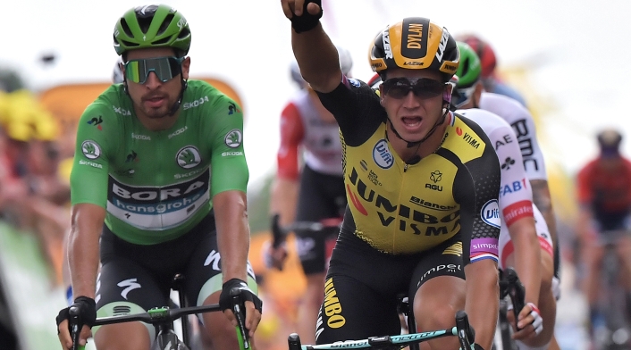 Dylan Groenewegen, ciclista holandés al servicio de Jumbo-Visma Dylan Groenewegen, ciclista holandés al servicio de Jumbo-Visma
