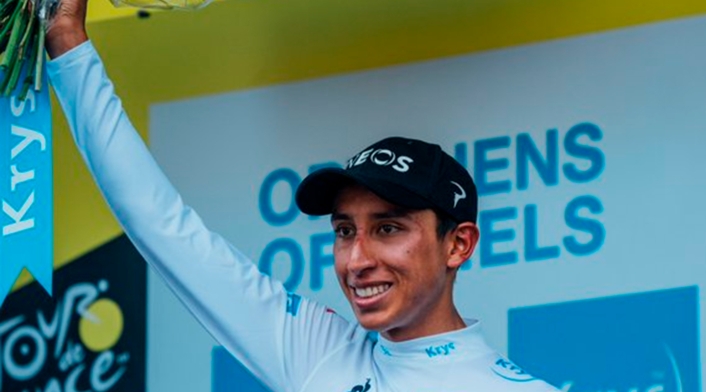 Egan Bernal, ciclista colombiano al servicio de Ineos Team Egan Bernal, ciclista colombiano al servicio de Ineos Team