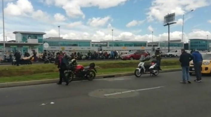 Tiroteo cerca al aeropuerto El Dorado Tiroteo cerca al aeropuerto El Dorado