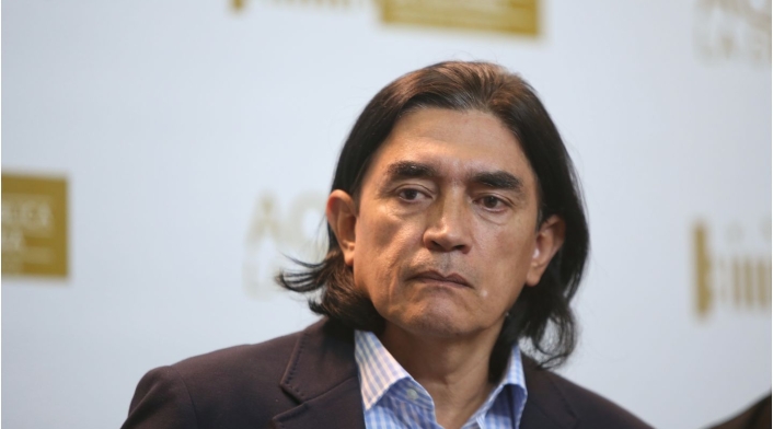 El senador Gustavo Bolívar.