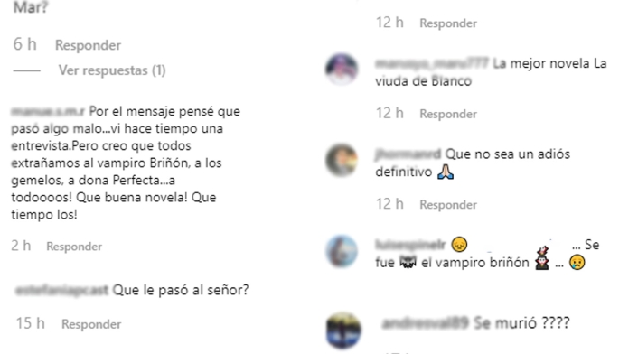 Post de seguidores.