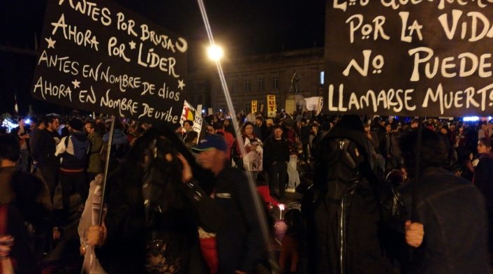 Marcha por los líderes sociales