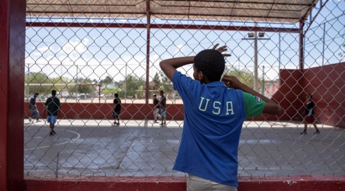 Migrante en Estados Unidos.