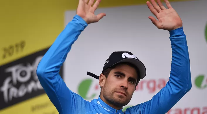 Mikel Landa, ciclista español al servicio de Movistar Team Mikel Landa, ciclista español al servicio de Movistar Team