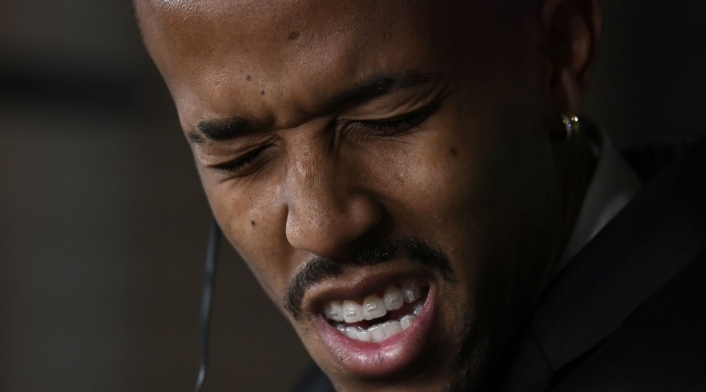 Eder Militao sufrió mareo durante su presentación como jugador del Real Madrid. Eder Militao sufrió mareo durante su presentación como jugador del Real Madrid.