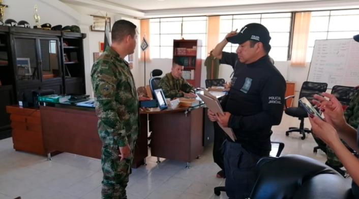 El CTI Cundinamarca en la captura de los militares El CTI Cundinamarca en la captura de los militares