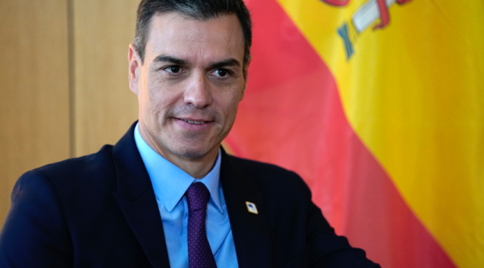 Pedro Sánchez, presidente del Gobierno español