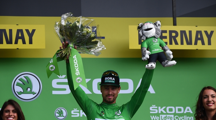 Peter Sagan, ciclista eslovaco al servicio de Bora-Hansgrohe Peter Sagan, ciclista eslovaco al servicio de Bora-Hansgrohe