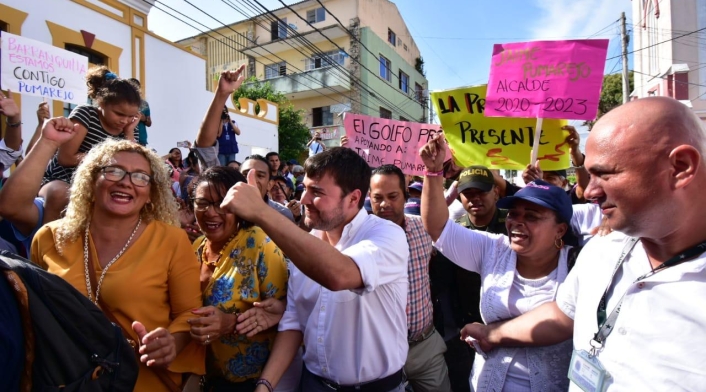 Jaime Pumarejo inscribió su candidatura a la Alcaldía de Barranquilla.