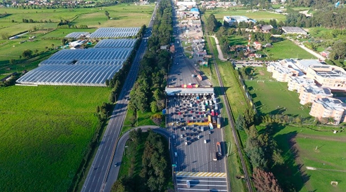 Zona de Protección para la producción de alimentos la provincia de Sabana Centro La Sabana de Bogotá, saliendo por la Autopista Norte