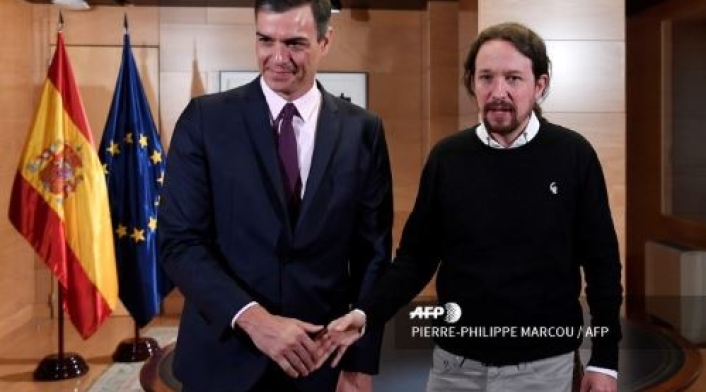 Pedro Sánchez y Pablo Iglesias