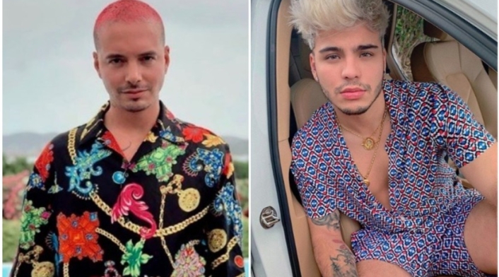 Sebastián Villalobos y J Balvin Sebastián Villalobos y J Balvin