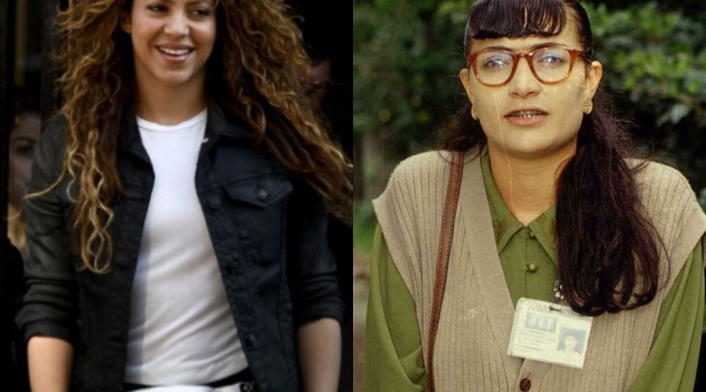 Shakira y Betty la fea