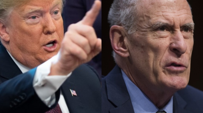 Donald Trump y Dan Coats