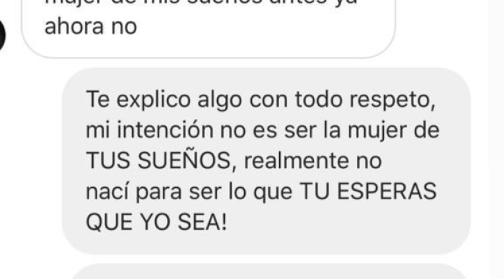Lina Tejeiro chat con fan