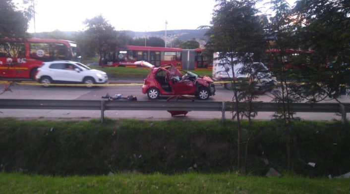 Accidente Autopista Norte