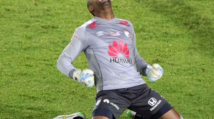Róbinson Zapata, portero colombiano. Róbinson Zapata, portero colombiano.