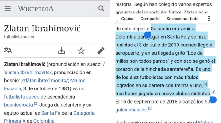 Zlatan a Santa Fe