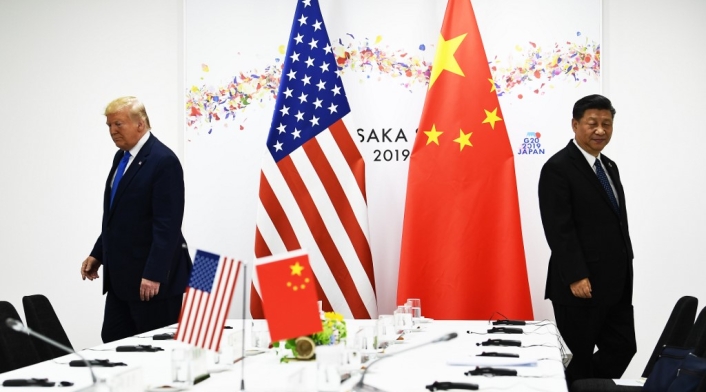 Donald Trump, presidente de Estados Unidos, y Xi Jinping, su par chino