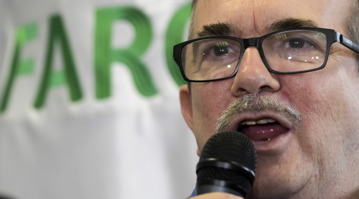 Rodrigo Londoño (Timochenko), jefe del partido Farc