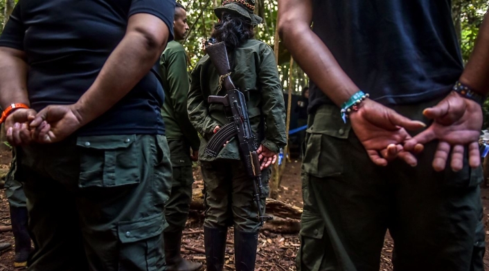 Disidentes de las Farc. Imagen de ilustración.Disidentes de las Farc.